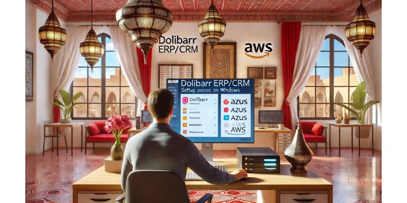 Cómo configurar Dolibarr ERP/CRM en Windows en Azure/AWS