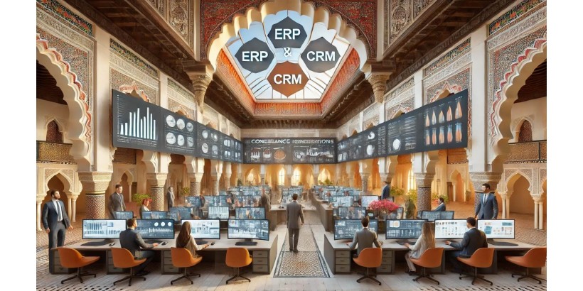 التقارب بين أنظمة ERP و CRM: دمج العمليات الداخلية والتفاعلات مع العملاء