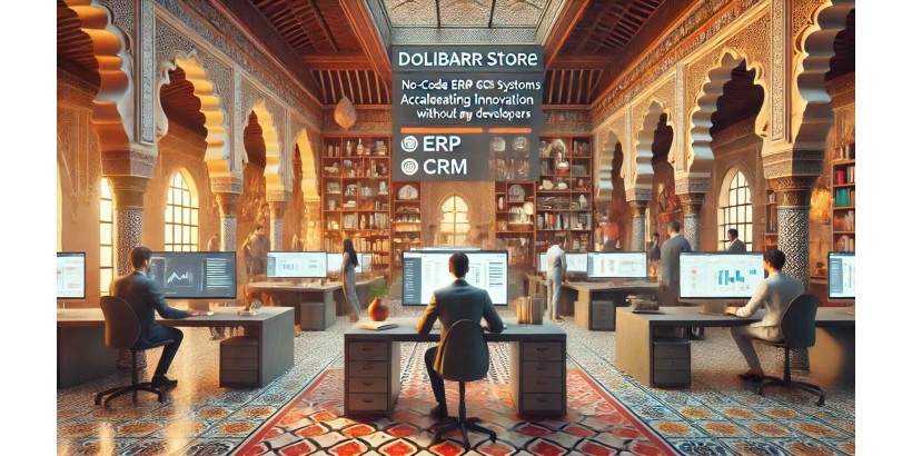 أنظمة ERP وCRM بدون كود: تسريع الابتكار بدون مطورين