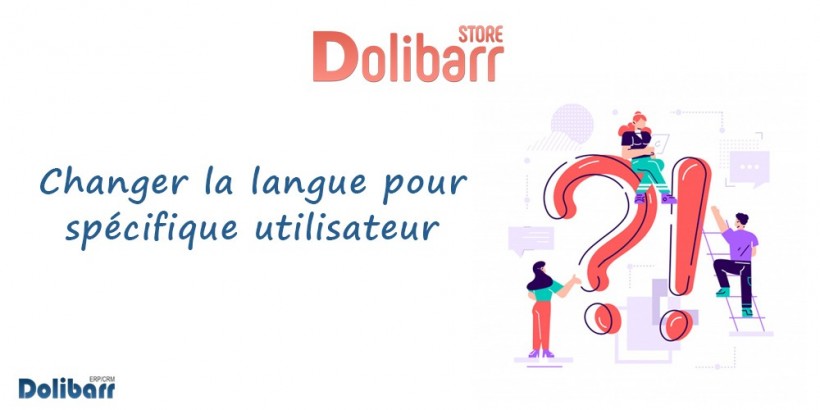 Dolibarr: Change language for specific user