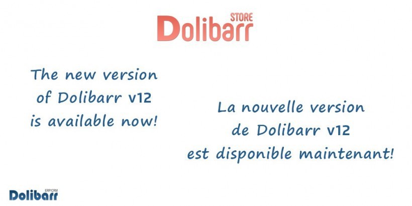 La nuova versione di Dolibarr v12 è ora disponibile!