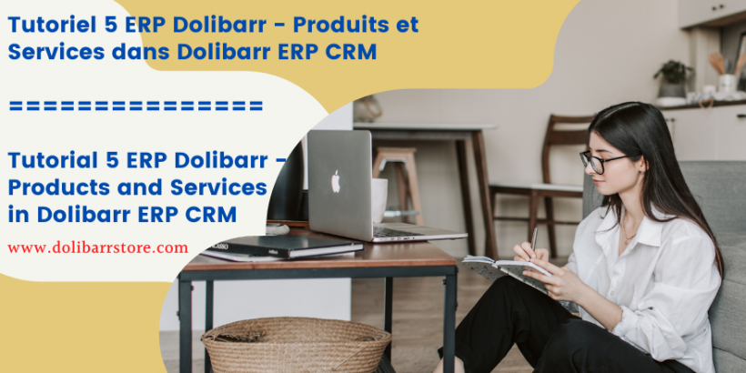 Tutorial 5 ERP Dolibarr - Productos y servicios en Dolibarr ERP CRM