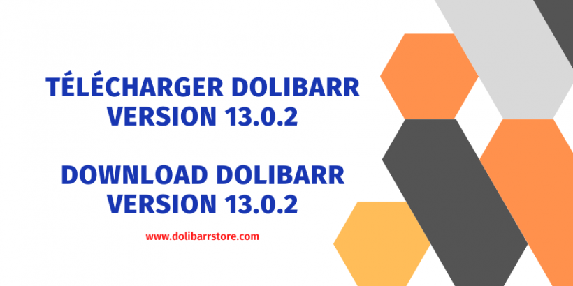 Laden Sie Dolibarr Version 13.0.2 herunter