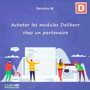 Acheter les modules Dolibarr chez un partenaire Dolibarr