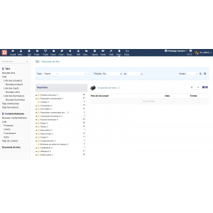 Documents de tiers Dolibarr