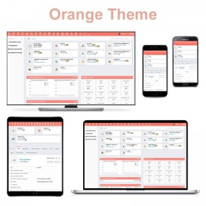 مظهر جديد لدوليبار "OrangeTheme"