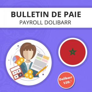 Bulletin de Paie Modèle Maroc - ou Fiche de Paie Modèle Maroc