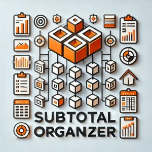 Organizador de subtotales